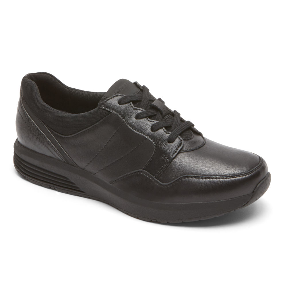 Zapatillas Rockport Mujer Mexico - Trustride Lace-Up Negros - BXAUG5683